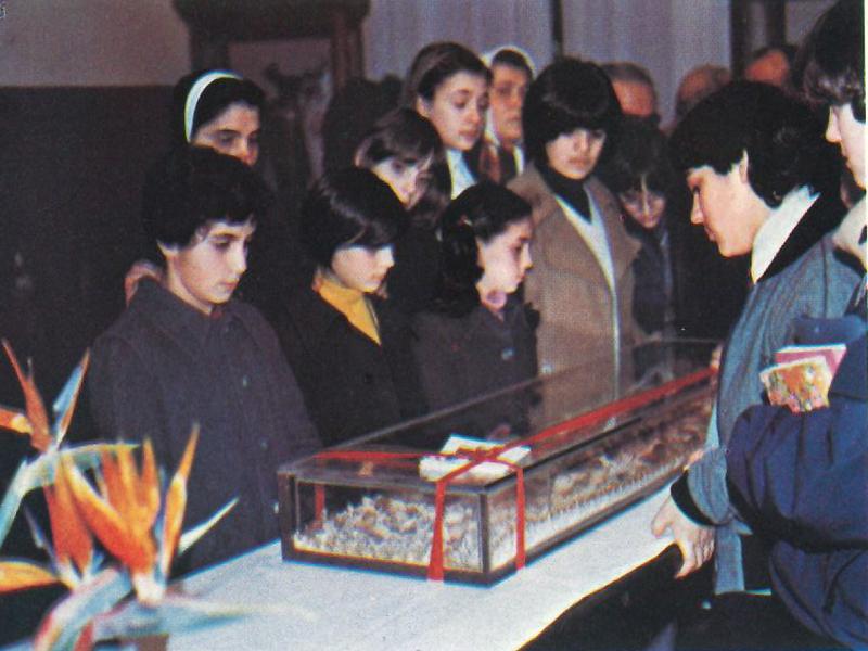 La scoperta del corpo di San Francesco