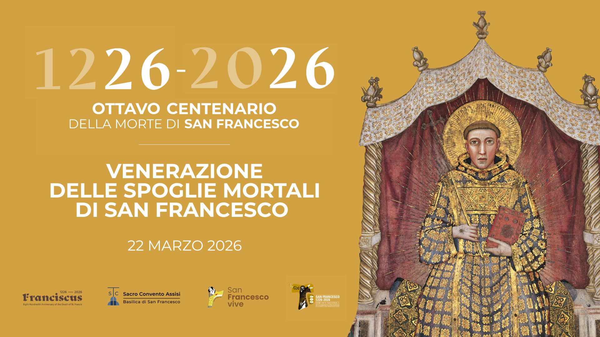 Venerazione delle spoglie mortali di san Francesco: conferenza stampa e Santa Messa conclusiva presieduta dal cardinale Zuppi