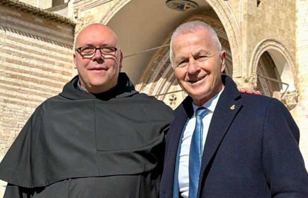 Il ringraziamento dei frati del Sacro Convento alla Città di Assisi