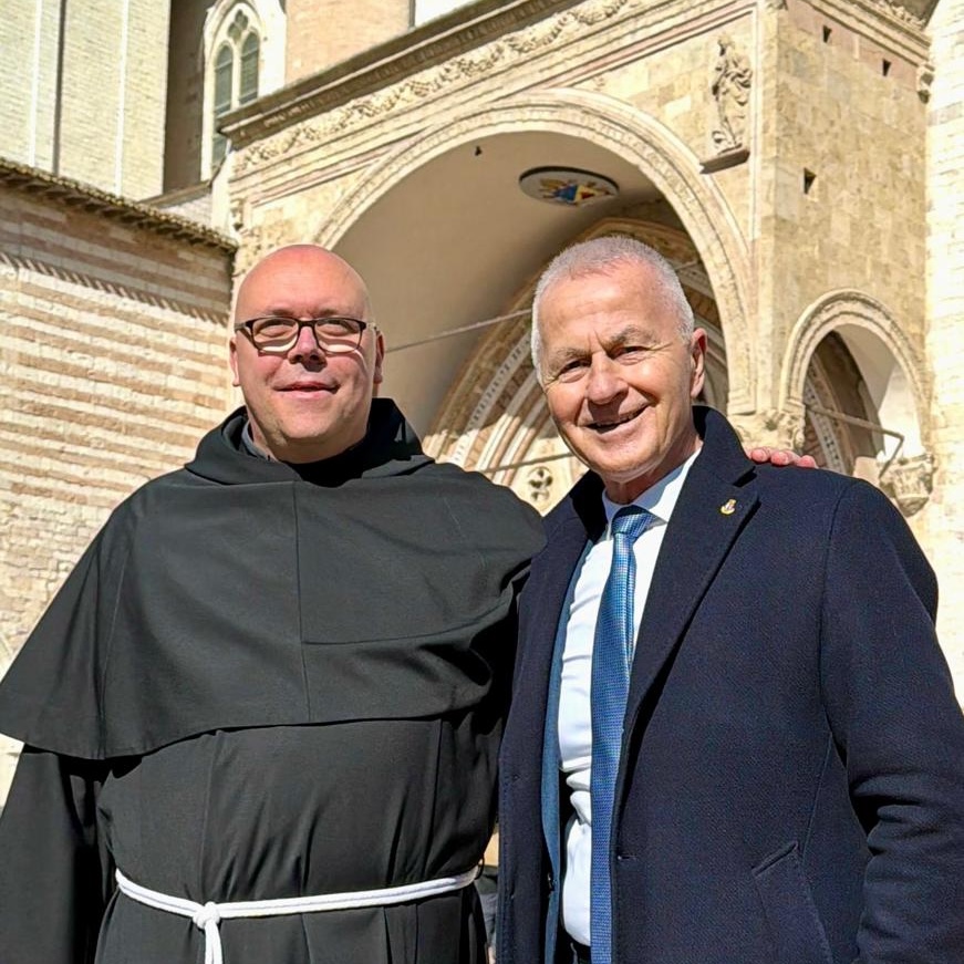 Il ringraziamento dei frati del Sacro Convento alla Città di Assisi
