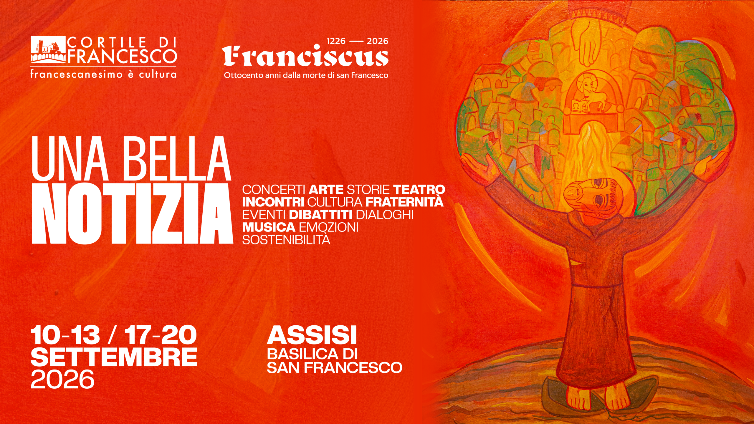 Conferenza stampa di presentazione del Cortile di Francesco 2026