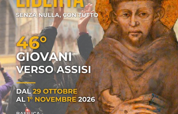 Il Sacro Convento accoglie oltre 400 giovani per la 46° edizione di Giovani verso Assisi